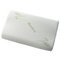 HKM-902931 Bamboo Fiber Slow Rebound Memory Foam Neck Pillow for Adults