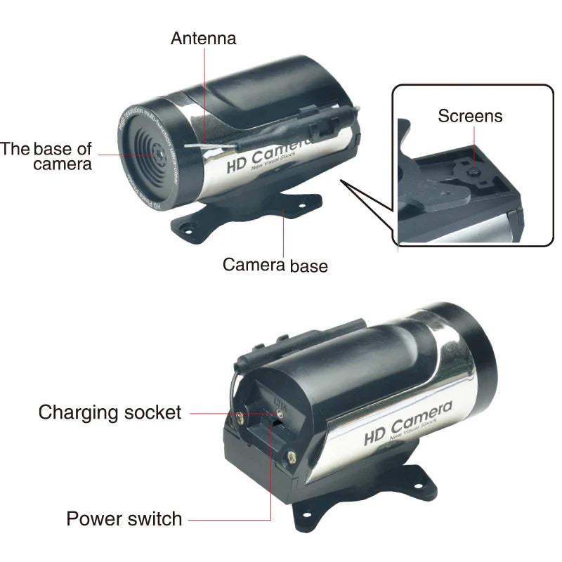 HKM-903059 APP Wifi FPV HD Camera for RC Cars - Retrofit Accessory for Remote-Control Vehicles