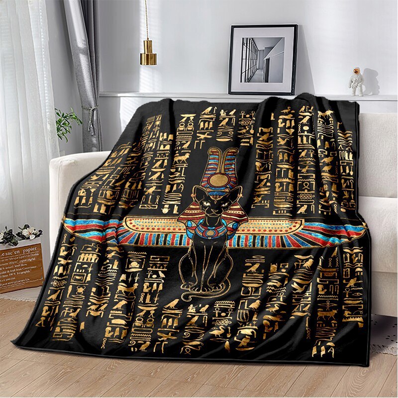 HKM-903123 3D Digital Printed Flannel Blanket with Cute Cartoon Animal Design for Autumn and Winter