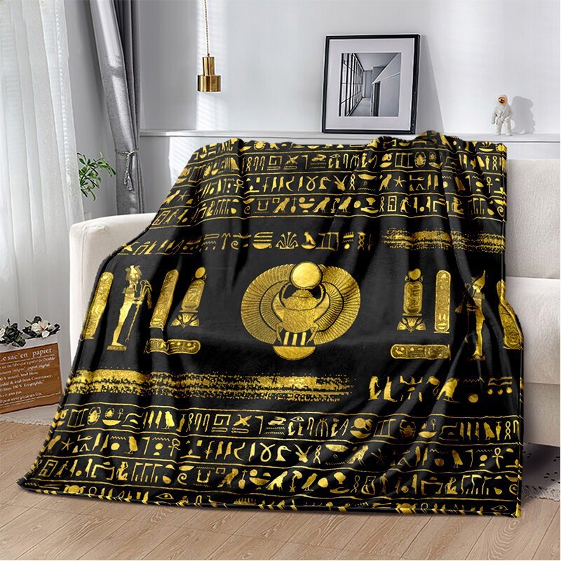 HKM-903123 3D Digital Printed Flannel Blanket with Cute Cartoon Animal Design for Autumn and Winter