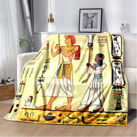 HKM-903123 3D Digital Printed Flannel Blanket with Cute Cartoon Animal Design for Autumn and Winter