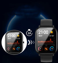 HKM-903315 Curved Full Screen HD Anti-Scratch Film for Huami Amazfit GTS with Mirror and Anti-Fingerprint Features