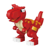 HKM-903379 3D Dinosaur EVA Building Block Puzzle - Educational DIY Toy for Kids Ages 3+