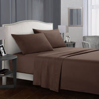 HKM-903571 Soft and Comfortable Four-Piece Bed Sheet Set in Multiple Sizes