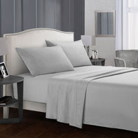 HKM-903571 Soft and Comfortable Four-Piece Bed Sheet Set in Multiple Sizes