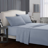 HKM-903571 Soft and Comfortable Four-Piece Bed Sheet Set in Multiple Sizes