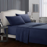 HKM-903571 Soft and Comfortable Four-Piece Bed Sheet Set in Multiple Sizes