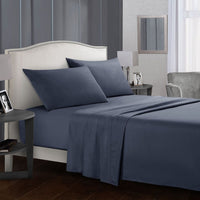 HKM-903571 Soft and Comfortable Four-Piece Bed Sheet Set in Multiple Sizes