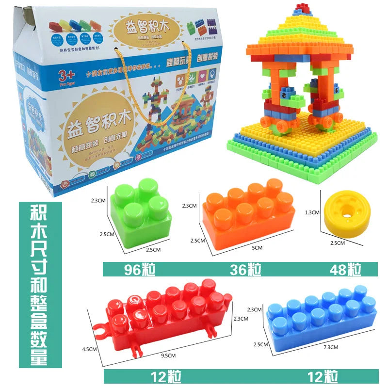 KTX-903635 Kids Large Particle Building Blocks Set for Creative DIY Play and Learning