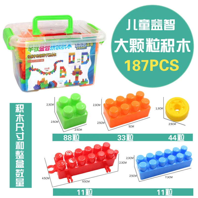 KTX-903635 Kids Large Particle Building Blocks Set for Creative DIY Play and Learning