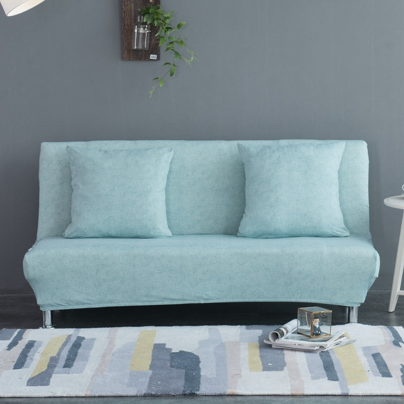 HKM-903699 Linen Sofa Cover for Armrest-Free Designs, Protects and Enhances Furniture