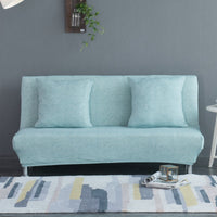HKM-903699 Linen Sofa Cover for Armrest-Free Designs, Protects and Enhances Furniture