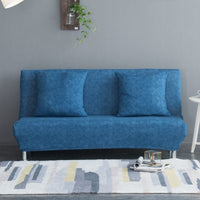 HKM-903699 Linen Sofa Cover for Armrest-Free Designs, Protects and Enhances Furniture