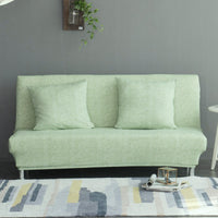 HKM-903699 Linen Sofa Cover for Armrest-Free Designs, Protects and Enhances Furniture