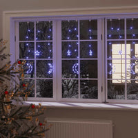 HKM-903763 Star and Moon String Lights with Remote Control - 138 Energy-Saving LEDs for Holiday Decor