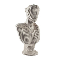 HKM-903891 Modern Light Luxury Female Character Art Sculpture – European Style Resin Ornament