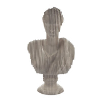 HKM-903891 Modern Light Luxury Female Character Art Sculpture – European Style Resin Ornament