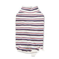 HKM-903955 Cozy Striped Waffle Long-Sleeved Pet Clothes for Dogs and Cats in Multiple Sizes