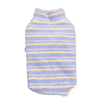 HKM-903955 Cozy Striped Waffle Long-Sleeved Pet Clothes for Dogs and Cats in Multiple Sizes