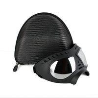 HKM-904467 Comfortable Waterproof Pet Goggles for German Shepherds - Soft Frame Sunglasses for Dogs
