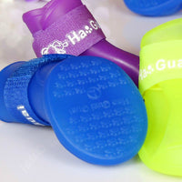 HKM-904659 Soft Non-Slip Silicone Rain Boots for Pets - Comfortable and Wear-Resistant in Various Colors