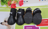 HKM-904659 Soft Non-Slip Silicone Rain Boots for Pets - Comfortable and Wear-Resistant in Various Colors