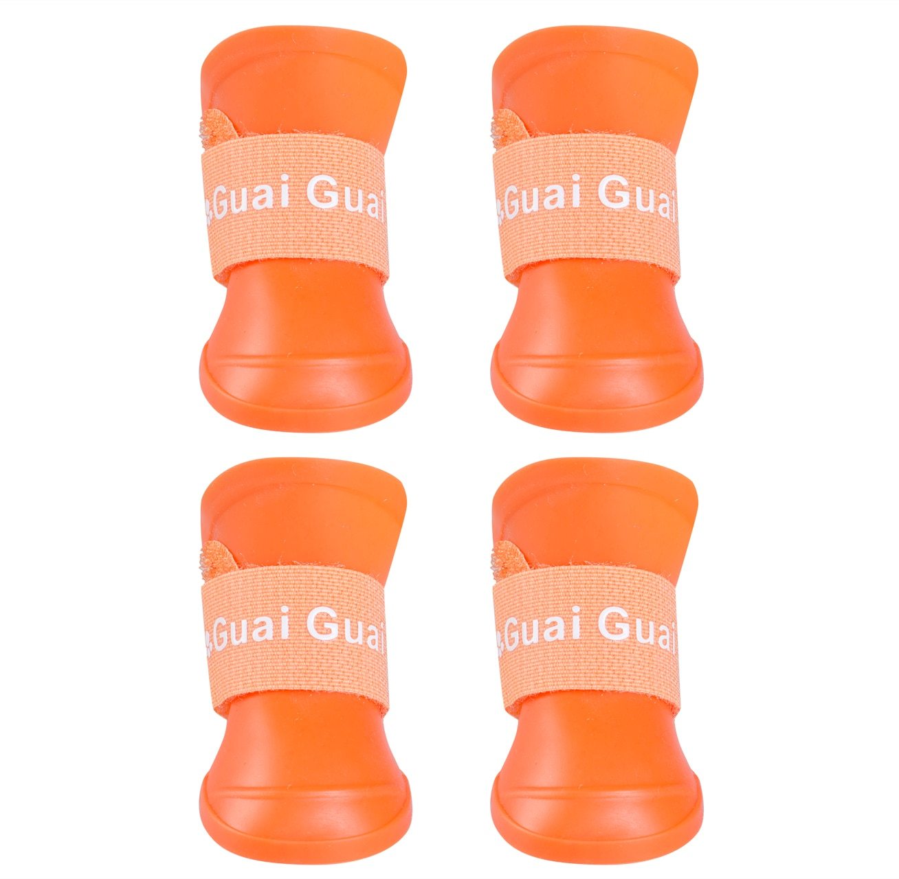 HKM-904659 Soft Non-Slip Silicone Rain Boots for Pets - Comfortable and Wear-Resistant in Various Colors