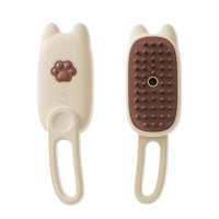 HKM-904723 Electric Spray Comb for Pets - Rotating Hair Brush for Cats and Dogs, Wash-Free Essence, Available in Pink and Milky White