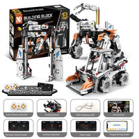 HKM-904787 5-in-1 Remote Control Robot Building Kit - APP Programmable STEM Toy for Ages 5 and Up