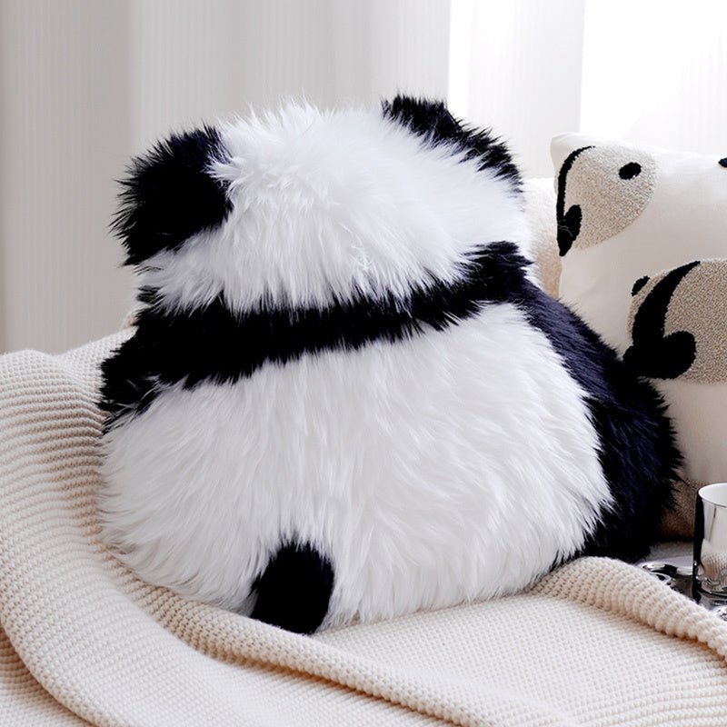 HKM-904851 Cute Panda Children's Pillow Set with Nordic Minimalist Design - Variety of Sizes Available