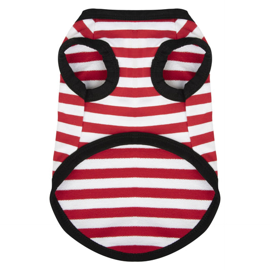HKM-904979 Summer Cotton Striped Vest for Dogs – Multiple Colors and Sizes Available