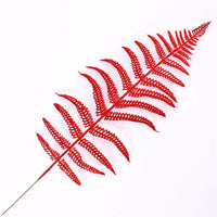 HKM-905235 Golden Powder Olive Branch Decoration for Christmas Tree and Events