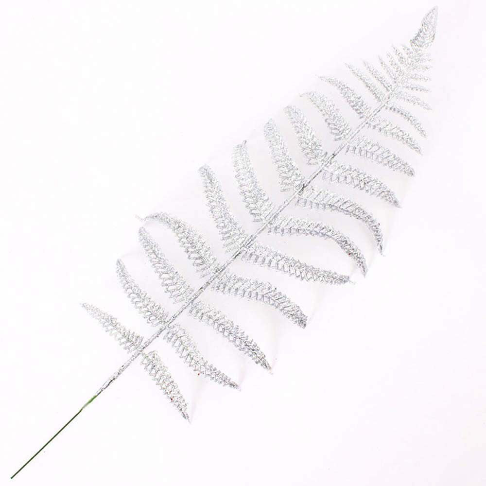 HKM-905235 Golden Powder Olive Branch Decoration for Christmas Tree and Events