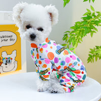HKM-905363 Cozy Four-Legged Belly-Wrap Outfit for Pets in Various Colors and Patterns