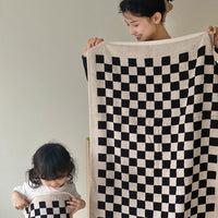 HKM-905363 Parent-Child Long-Staple Cotton Yarn-Dyed Towels in Stylish Plaids and Colors