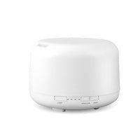 HKM-906451 Colorful Wood Grain Ultrasonic Humidifier - 500ML Aroma Diffuser with Remote Control for Household Use