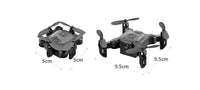 HKM-906771 Mini Folding Drone with High-Definition Aerial Photography, USB Charging, and Remote Control - Compact Design for Easy Portability