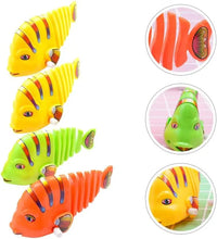 HKM-906899 Multicolor Wind-Up Wiggle Fish Toy for Babies and Toddlers