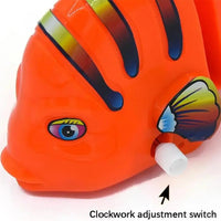HKM-906899 Multicolor Wind-Up Wiggle Fish Toy for Babies and Toddlers