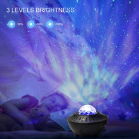 HKM-906963 Bluetooth Music Starry Sky Projector with Remote Control and USB Power Supply