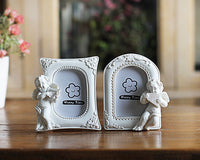 HKM-907027 Cupid Little Angel Heart-Shaped Resin Photo Frame with Variety of Designs and Sizes