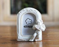 HKM-907027 Cupid Little Angel Heart-Shaped Resin Photo Frame with Variety of Designs and Sizes
