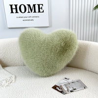 HKM-907219 Light Luxury Faux Fur Plush Pillow in Various Colors and Sizes