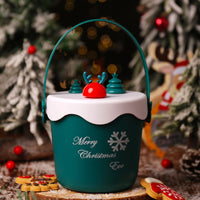 HKM-907539 Christmas Fruit Gift Box with Decorative Tote Bag - Assorted Styles and Inside Treats