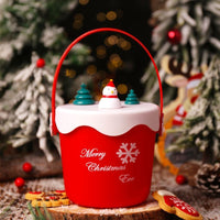 HKM-907539 Christmas Fruit Gift Box with Decorative Tote Bag - Assorted Styles and Inside Treats