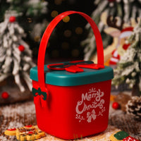 HKM-907539 Christmas Fruit Gift Box with Decorative Tote Bag - Assorted Styles and Inside Treats