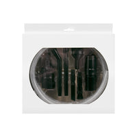 HKM-907603 8PCS Micro Vacuum Cleaner Brush Hose Set for 32mm Vacuum Cleaners - Ideal for Car and Keyboard Cleaning