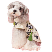 HKM-907731 Chinese Style Teddy Schnauzer Bichon Vest with Pendant - Sleeveless Pet Apparel, Available in Multiple Sizes