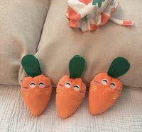 HKM-907731 Plush Carrot Sound Toy for Dogs - Soft and Interactive Plush Design
