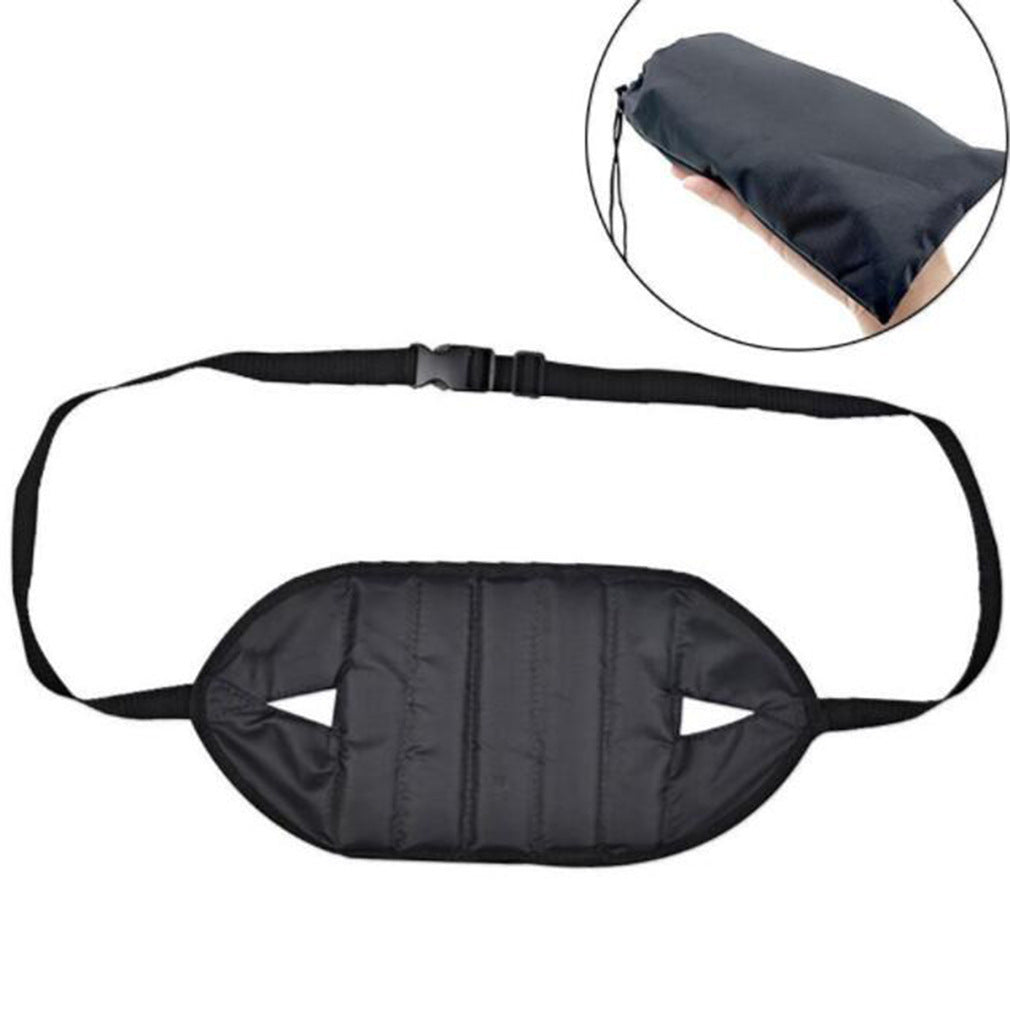 HKM-907795 Adjustable Foot Hammock for Office and Travel, Blood Circulation and Fatigue Relief Tool, Oxford Fabric, Portable Design